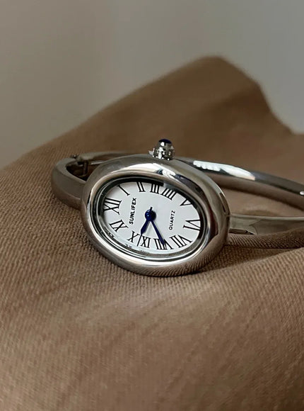 KissICON KissIcon Bathtub Watch Women Rose Gold Luxury Quartz