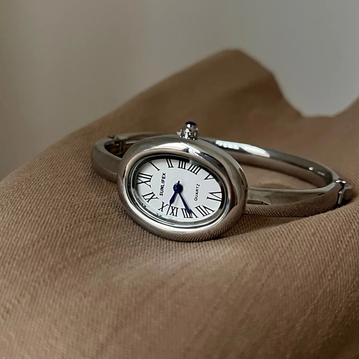 KissICON KissIcon Bathtub Watch Women Rose Gold Luxury Quartz