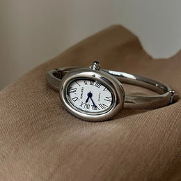 KissICON KissIcon Bathtub Watch Women Rose Gold Luxury Quartz