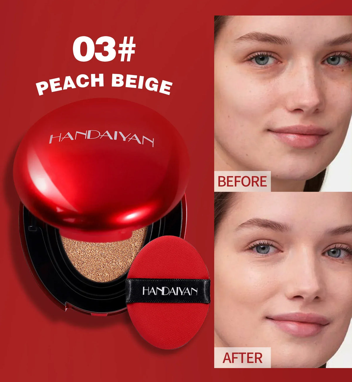 KissICON KissIcon BB Cream Air Cushion Foundation - Waterproof