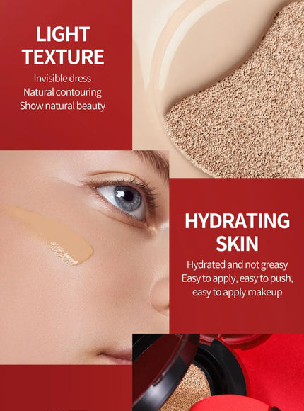 KissICON KissIcon BB Cream Air Cushion Foundation - Waterproof