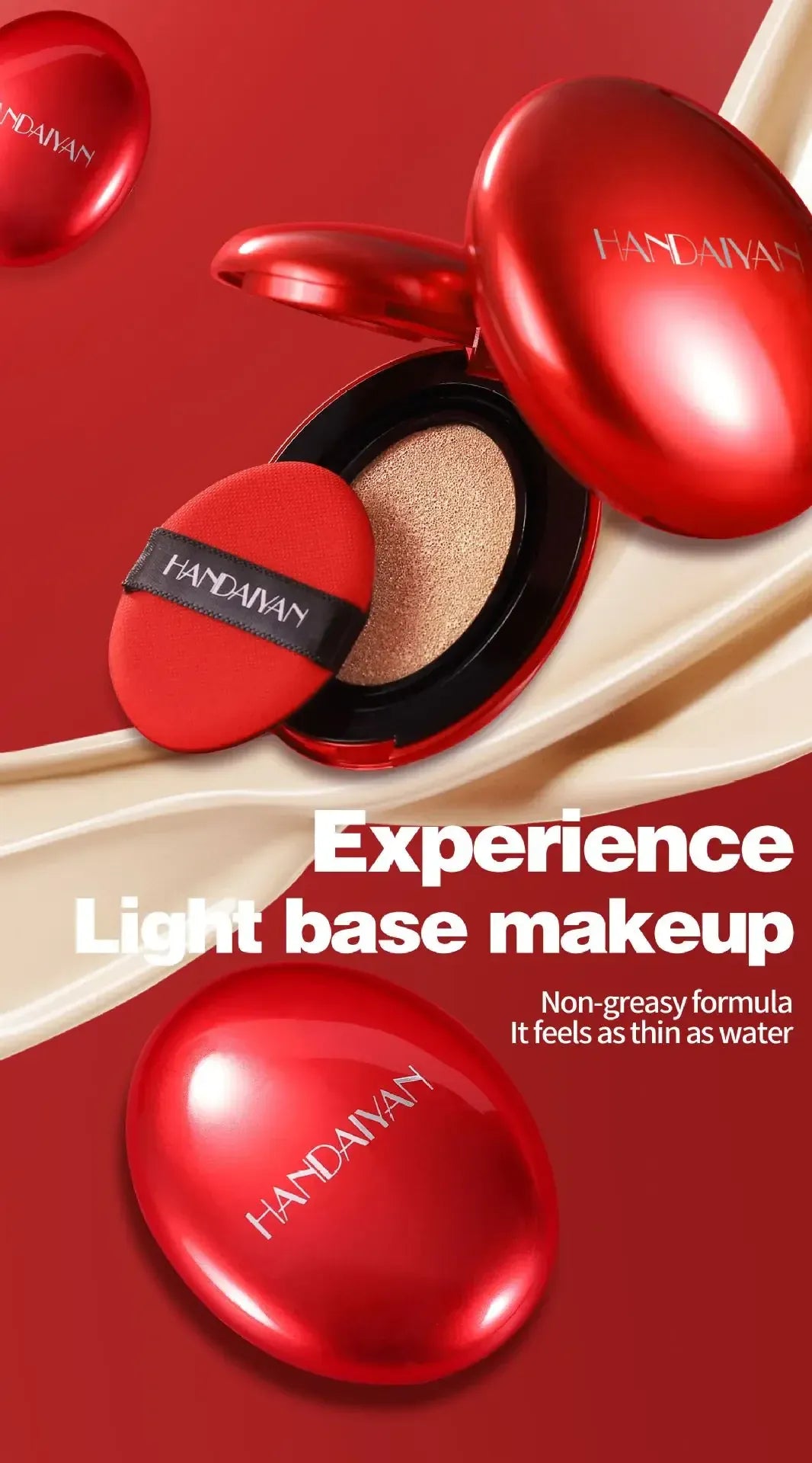KissICON KissIcon BB Cream Air Cushion Foundation - Waterproof