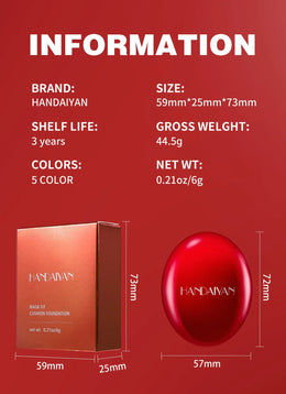 KissICON KissIcon BB Cream Air Cushion Foundation - Waterproof