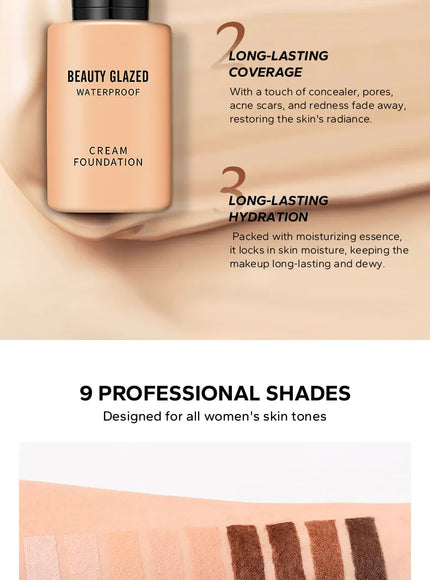 KissICON KissIcon Beauty Glazed 24Hr Matte Foundation - Waterproof