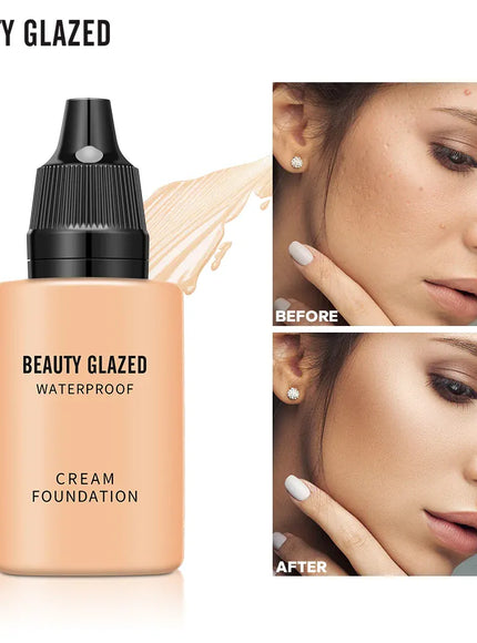 KissICON KissIcon Beauty Glazed 24Hr Matte Foundation - Waterproof
