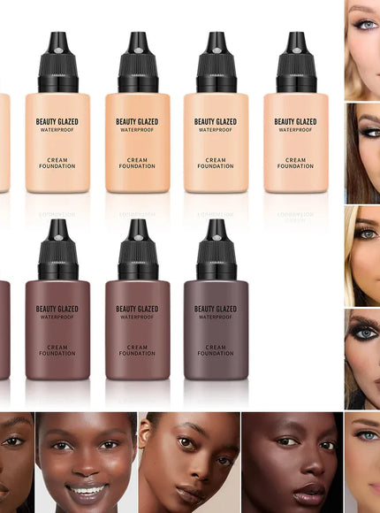 KissICON KissIcon Beauty Glazed 24Hr Matte Foundation - Waterproof