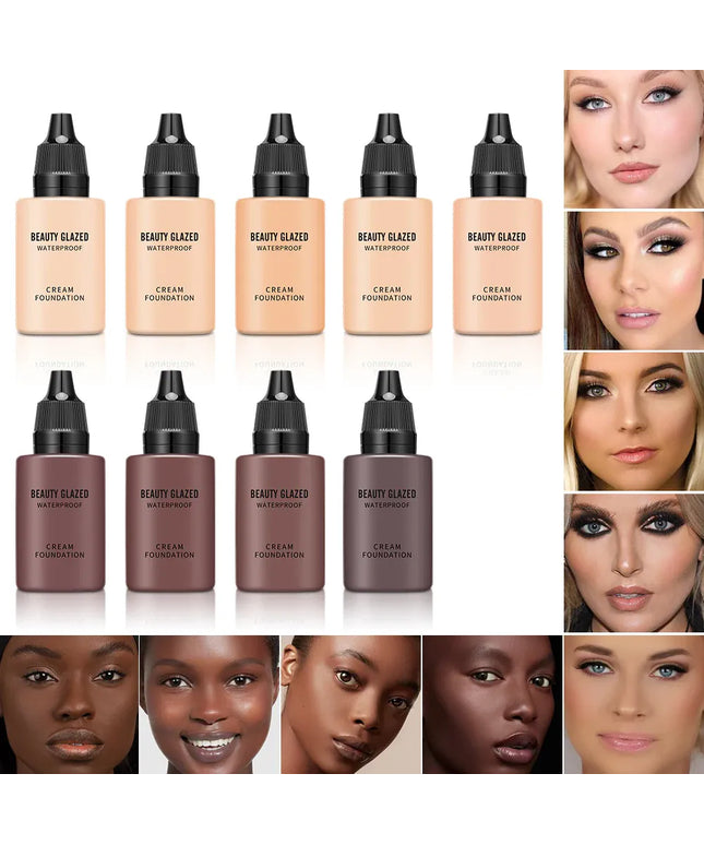 KissICON KissIcon Beauty Glazed 24Hr Matte Foundation - Waterproof