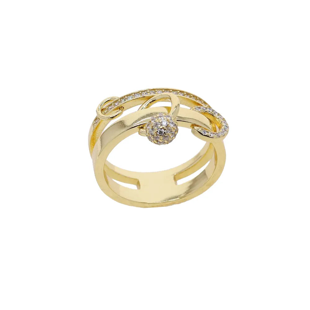 KissICON Kissicon Bling CZ Multi Stacking Ring – Hypoallergenic