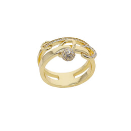KissICON Kissicon Bling CZ Multi Stacking Ring – Hypoallergenic