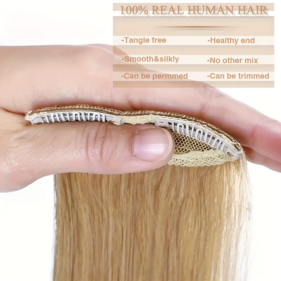 KissICON KissIcon Blonde Clip-In Hair Extensions - Real Human