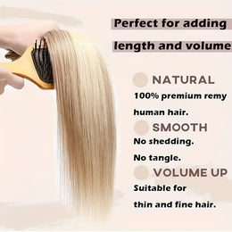 KissICON KissIcon Blonde Clip-In Hair Extensions - Real Human
