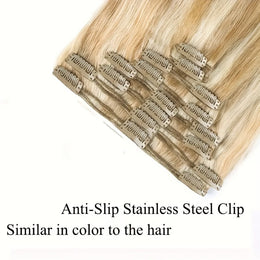 KissICON KissIcon Blonde Clip-In Hair Extensions - Real Human