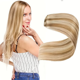 KissICON KissIcon Blonde Clip-In Hair Extensions - Real Human