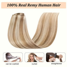 KissICON KissIcon Blonde Clip-In Hair Extensions - Real Human