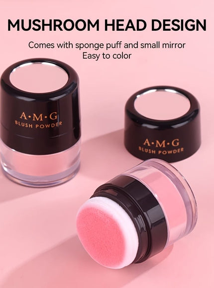 jkthpu-45 KissIcon Blush Powder Puff Long Lasting Waterproof Finish