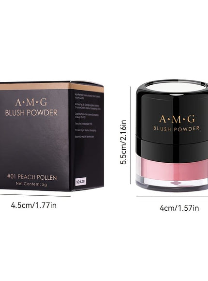 jkthpu-45 KissIcon Blush Powder Puff Long Lasting Waterproof Finish