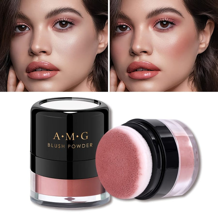 KissIcon Blush Powder Puff Long Lasting Waterproof Finish