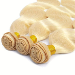 KissICON KissIcon Body Wave 613 Blonde Hair Extensions Natural