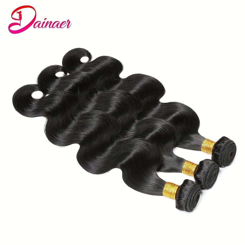 KissICON KissIcon Body Wave Bundles Virgin Hair - Natural