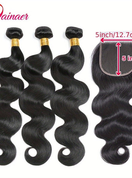 KissICON KissIcon Body Wave Bundles Virgin Hair - Natural