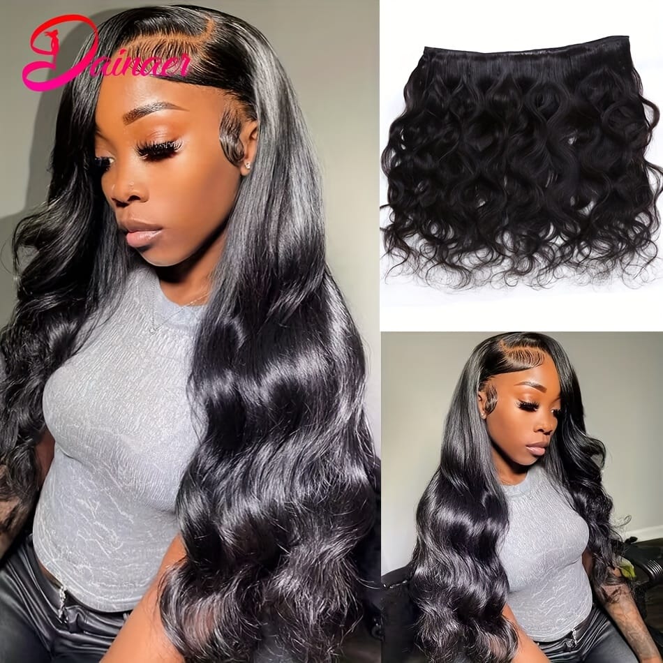 KissICON KissIcon Body Wave Bundles Virgin Hair - Natural