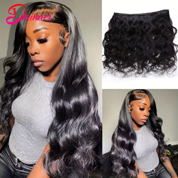 KissICON KissIcon Body Wave Bundles Virgin Hair - Natural