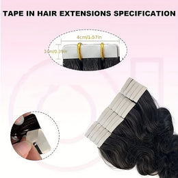 KissICON KissIcon Body Wave Tape In Extensions 16 Inch