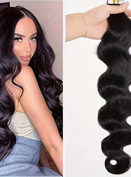 KissICON KissIcon Body Wave Tape In Extensions 16 Inch