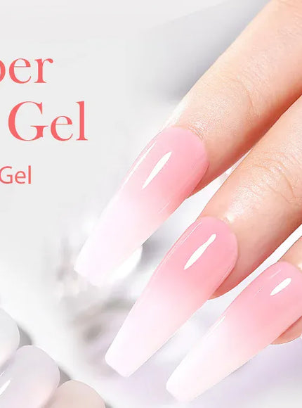 KissICON KissIcon Born Milky Pink Rubber Base Gel 15ml