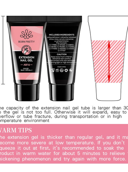 KissICON KissIcon Born Pretty 30ml Acrylic Gel - Quick