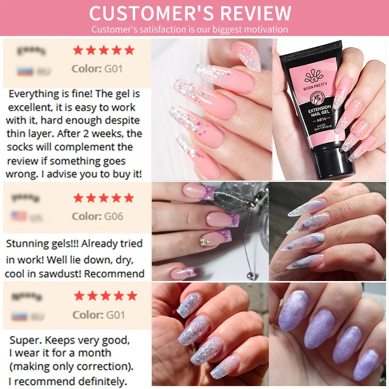 KissICON KissIcon Born Pretty 30ml Acrylic Gel - Quick