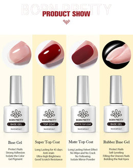 KissICON KissIcon Born Pretty Base and Top Coat Gel