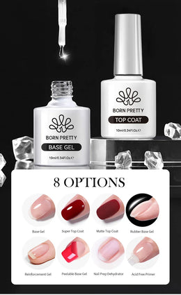 KissICON KissIcon Born Pretty Base and Top Coat Gel