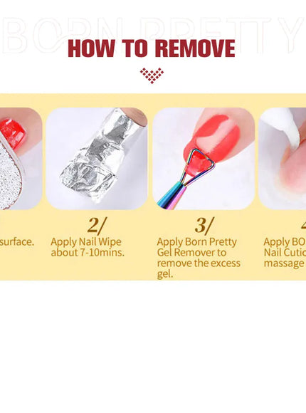 KissICON KissIcon Born Pretty Base Gel Soak Off 10ml