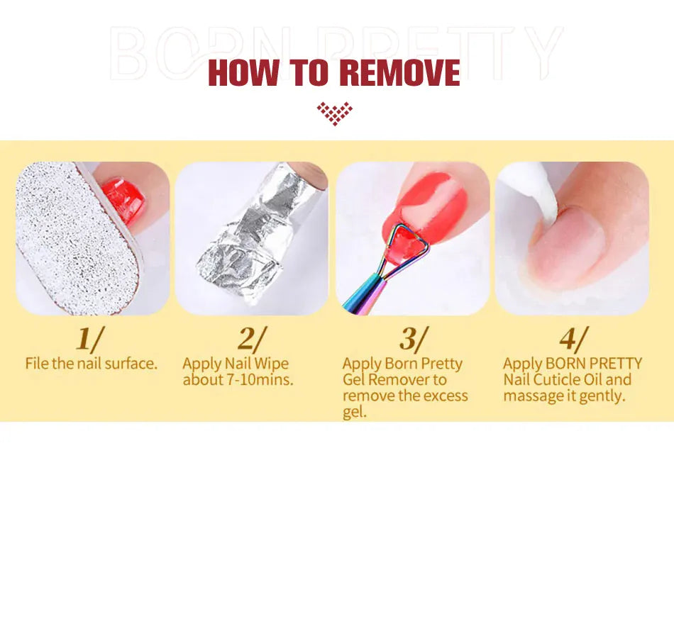 KissICON KissIcon Born Pretty Base Gel Soak Off 10ml