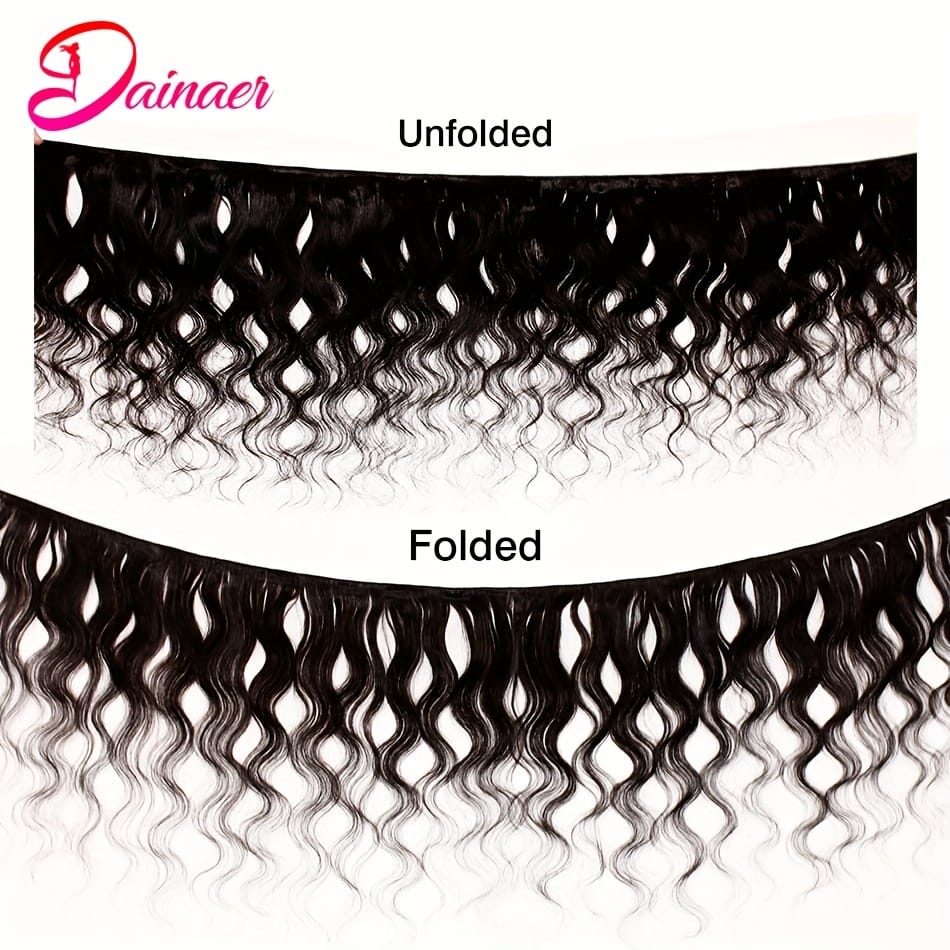 KissICON KissIcon Brazilian Natural Wave Bundles HD Lace Closure