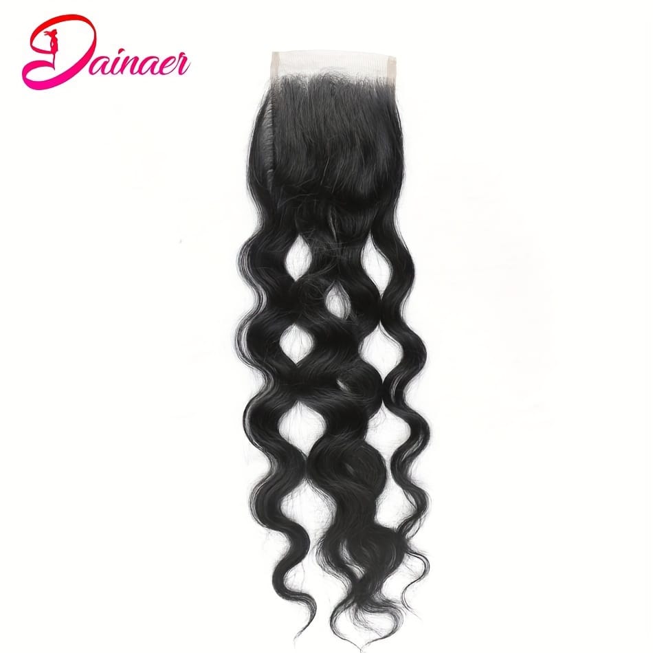 KissICON KissIcon Brazilian Natural Wave Bundles HD Lace Closure