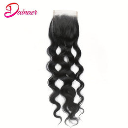 KissICON KissIcon Brazilian Natural Wave Bundles HD Lace Closure