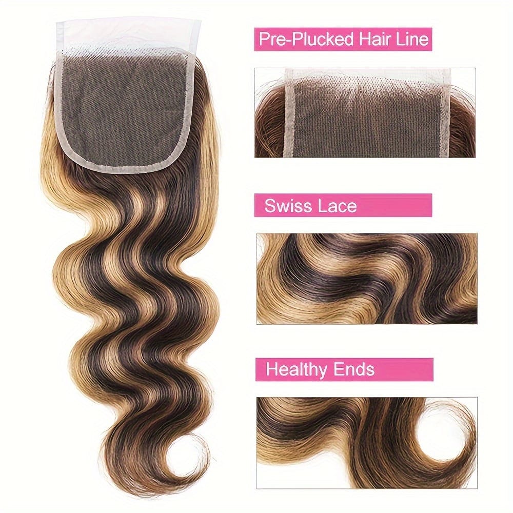 KissICON KissIcon Brazilian Remy Body Wave Extensions - Natural