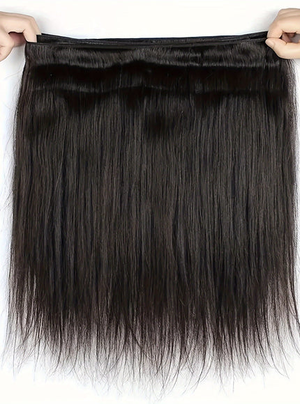 KissICON KissIcon Brazilian Straight Hair 3 Bundles Virgin Hair