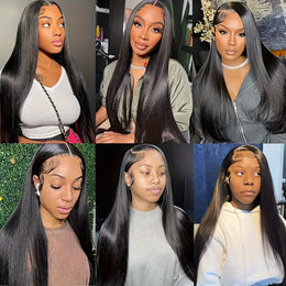 KissICON KissIcon Brazilian Straight Hair Bundles 12-26in - Natural