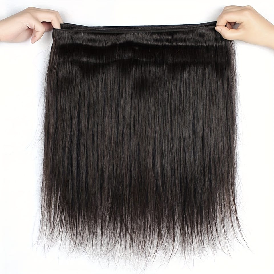 KissICON KissIcon Brazilian Straight Hair Bundles 12-26in - Natural