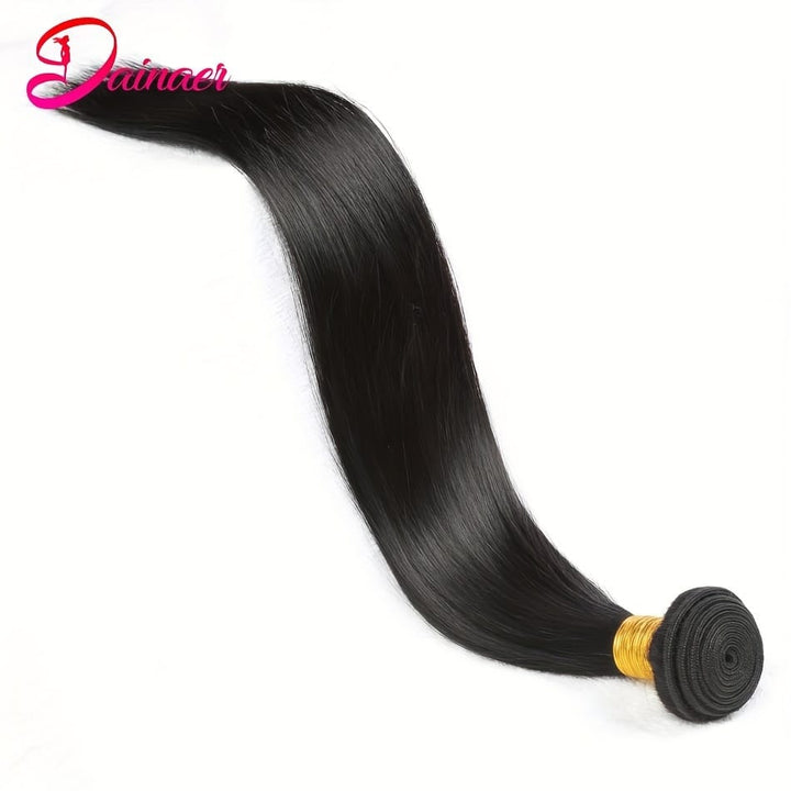 KissIcon Brazilian Straight Hair Bundles 12-26in - Natural