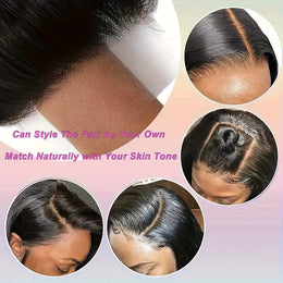 KissICON Kissicon Brazilian Straight Hair Bundles Lace Virgin Bra