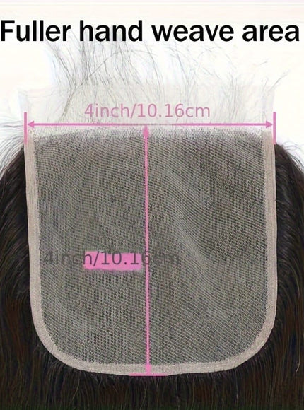 KissICON Kissicon Brazilian Straight Hair Bundles Lace Virgin Bra