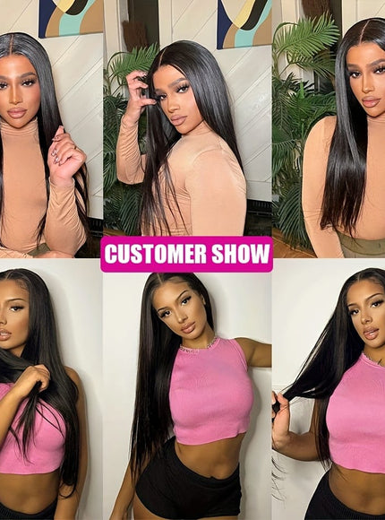 KissICON Kissicon Brazilian Straight Hair Bundles Lace Virgin Bra