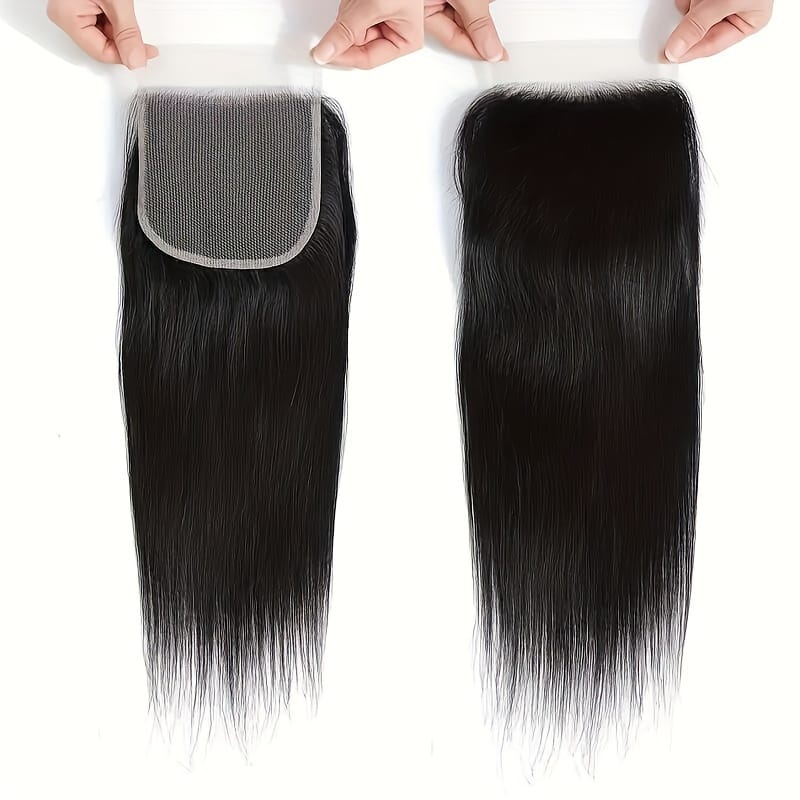 KissICON Kissicon Brazilian Straight Hair Bundles Lace Virgin Bra