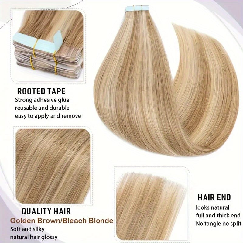 KissICON KissIcon Brazilian Tape In Extensions - No Glue