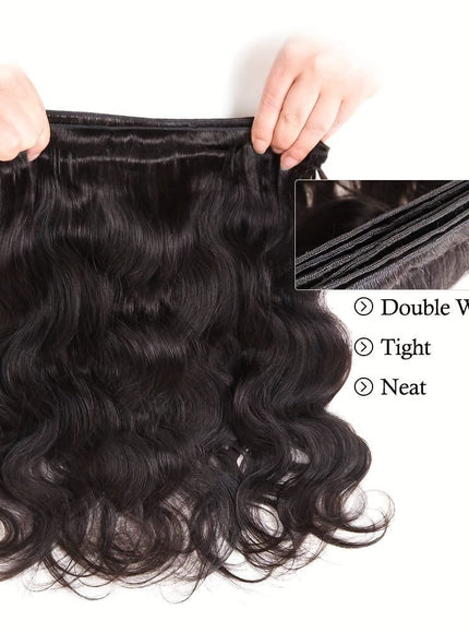 KissICON KissIcon Brazilian Virgin Hair Extensions - 300G Body