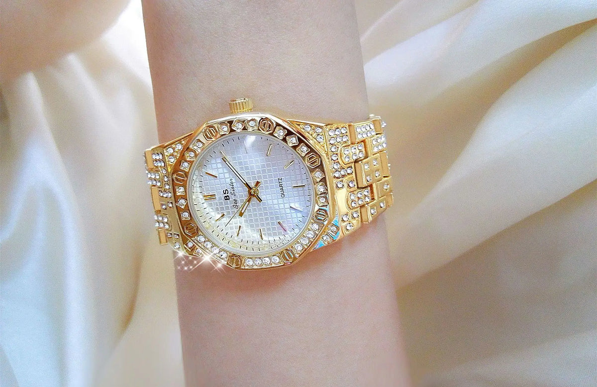 KissICON KissIcon BS Women's Watch Luxury Diamonds - Waterproof